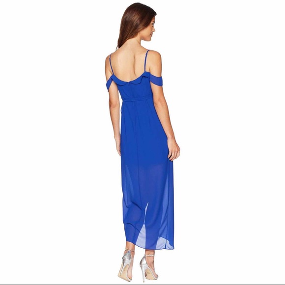 Bardot Lalia Cold Shoulder Maxi Gown NWT - Picture 3 of 11